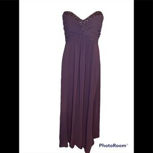 David’s Bridal Empire Waist Chiffon Dress